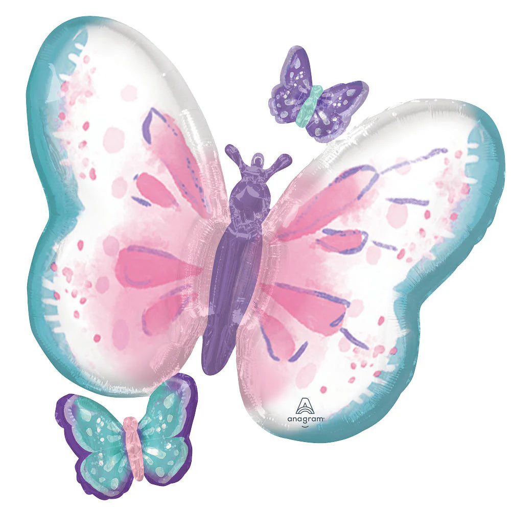 Anagram 29" Flutters Butterfly Balloon